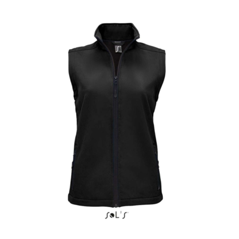 Vesta softshell dama, 96% poliester, 4% elastan 280 g/m², Sol's [1]