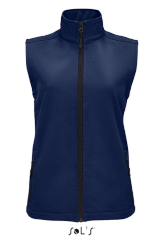 Vesta softshell dama, 96% poliester, 4% elastan 280 g/m², Sol's [4]