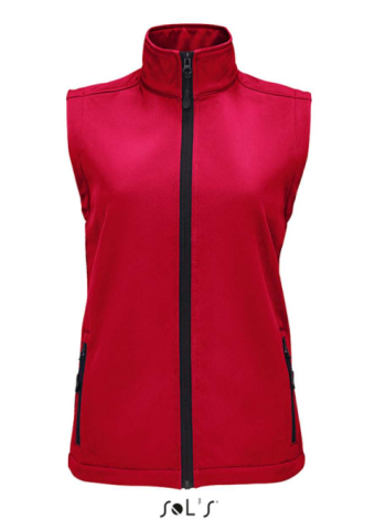 Vesta softshell dama, 96% poliester, 4% elastan 280 g/m², Sol's [6]