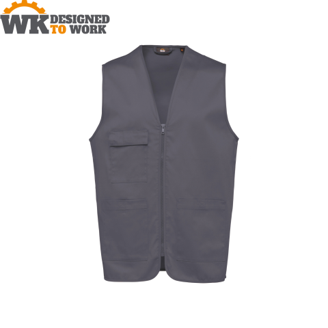 Jachete & veste personalizate - Vesta unisex, 65% poliester / 35% bumbac,190 g/m2, WK Designed to Work