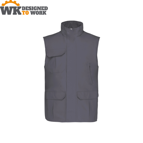 Jachete & veste personalizate - Vesta Bodywarmer barbati, 100% poliester, 560 g/m2, WK Designed to Work