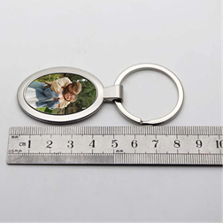 Breloc metalic oval [4]