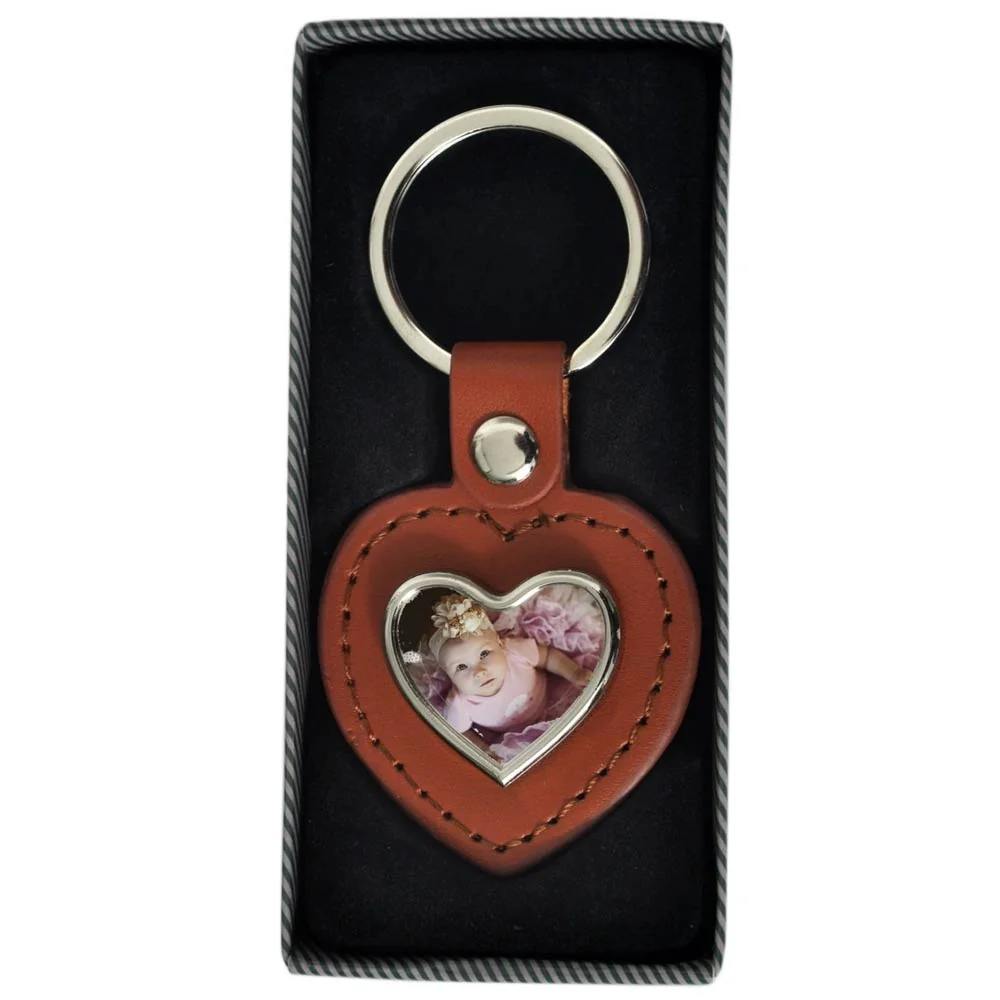 Breloc piele cu pandantiv metalic [2]