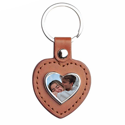 Breloc piele cu pandantiv metalic [3]