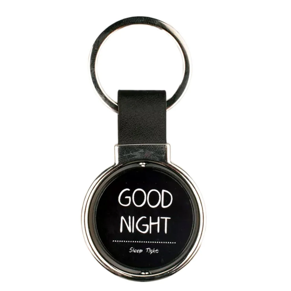 Breloc piele cu pandantiv rotativ [4]