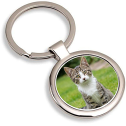 Brelocuri - Breloc metalic rotund