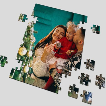 CADOURI PERSONALIZATE - Puzzle personalizat 120 piese (A4)