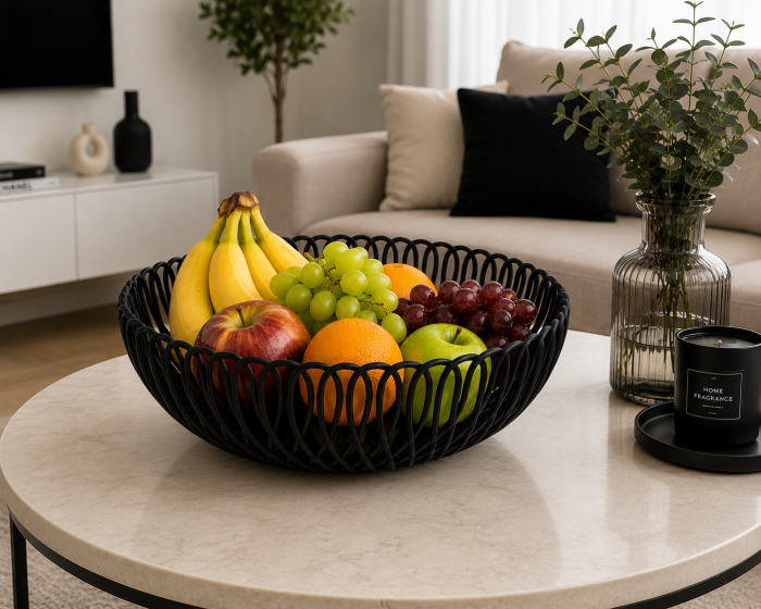 Bol Fructe Decorativ Cu Design Minimalist [2]