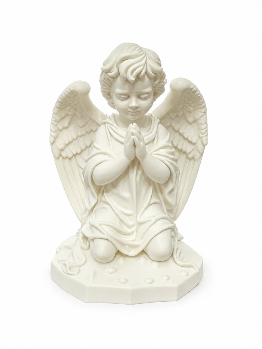 Statueta decorativa Inger Pazitor printata 3D alb [2]