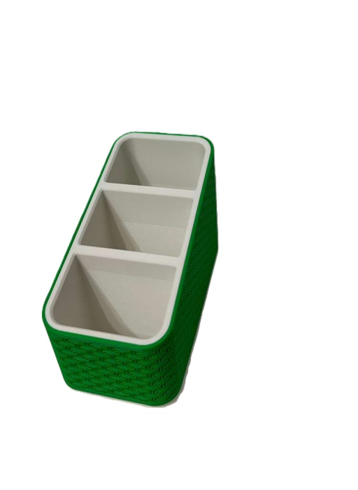 Suport telecomenzi cu 3 compartimente si design modern [2]