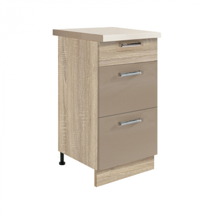 Corp inferior cu 3 sertare, 40 cm, PRE-8D, Premio [1]