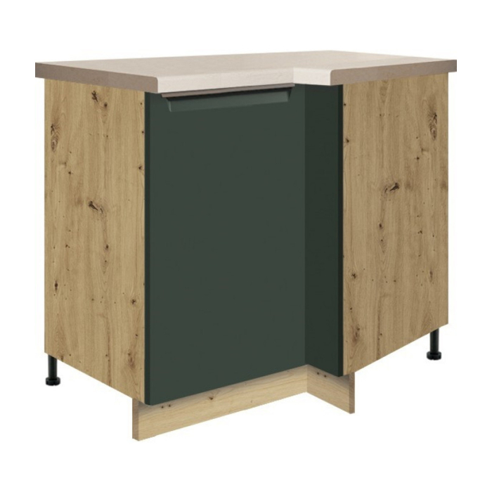 Corp inferior pe colt, 70X100 cm, pe partea stanga, GLA-15D L, Glamour Green [1]