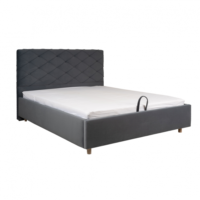 Lucas - Pat tapițat cu ladă [1]