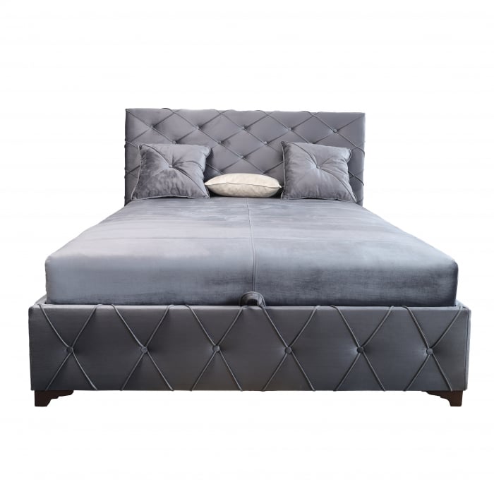 Moris - pat tapițat 160x200 cm [2]