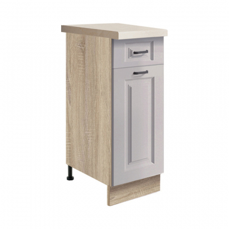 Corpuri - Corp inferior cu sertar si raft, 30 cm, SM-1D, Smart