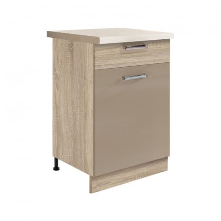 Corpuri - Corp inferior cu sertar si raft, 50 cm, PRE-4D, Premio