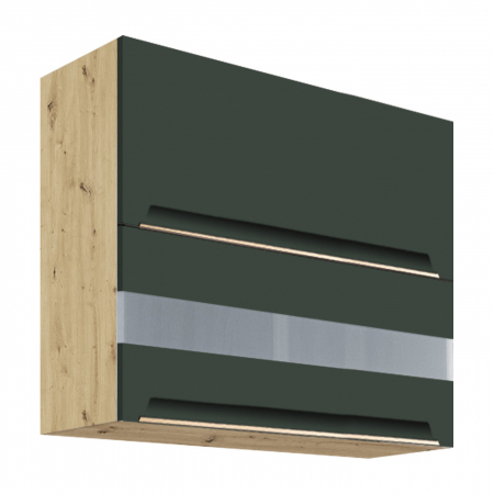 Corpuri - Corp suspendat cu 2 usi, 80 cm, GLA-41G, Glamour Green