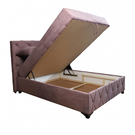 Moris - pat tapițat 140x200 cm [1]