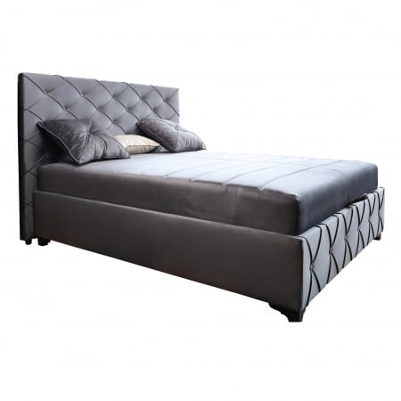 Dormitor - Moris - pat tapițat 160x200 cm