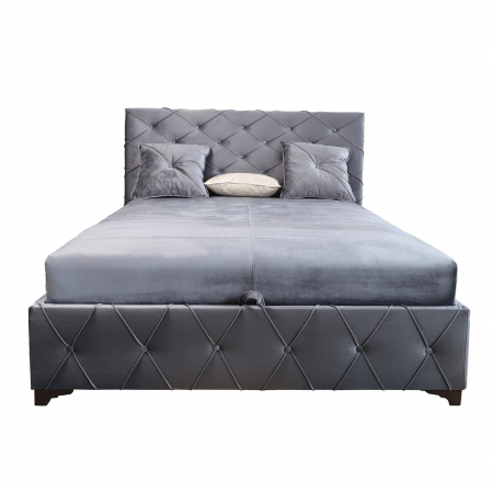 Moris - pat tapițat 160x200 cm [1]