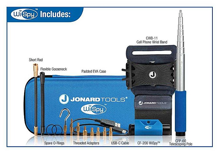 Kit WISPY camera inspectie wireless JONARD [5]