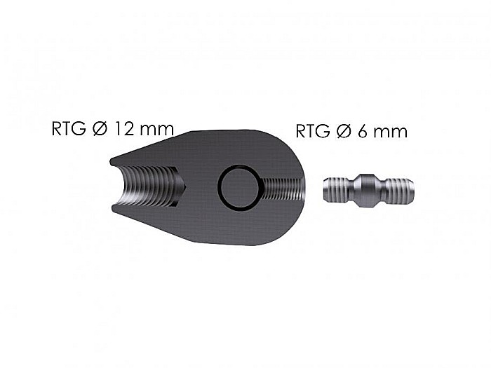 Ciorap de tragere cu un ochi si pivot Ø 70-85 mm, max 1200kg, RUNPOTEC [3]
