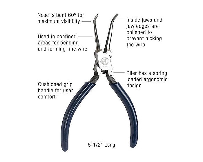 Curved Needle Nose Plier [2]