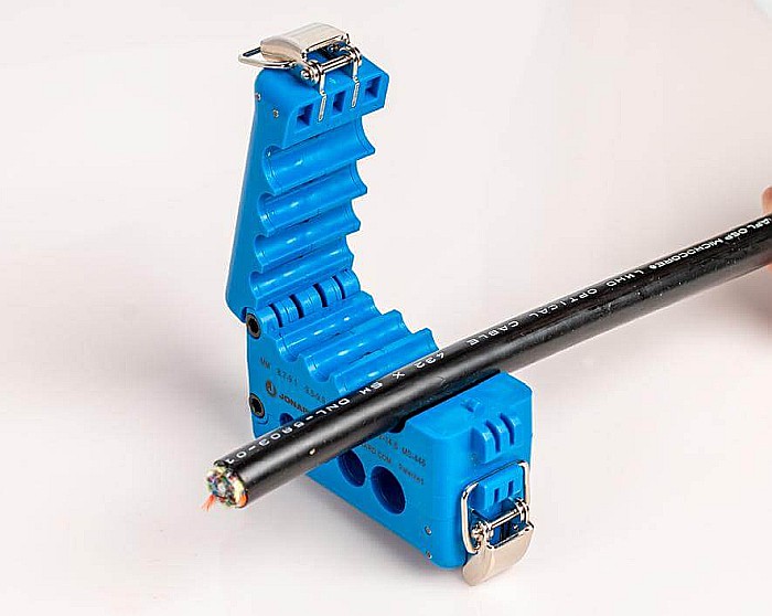 Cutit cu taiere longitudinala si transversala pentru extras buffere din cabluri de 8.7-14.6mm, JONARD [7]