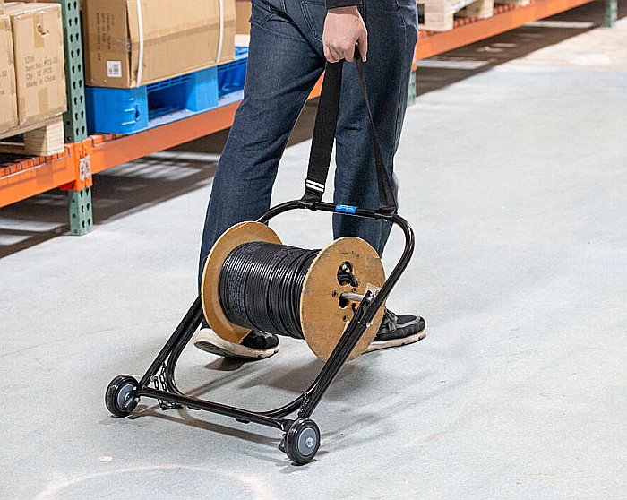 Derulator tamburi cablu, max 50.8 cm latime, 43.2 cm diametru, 45 kg, JONARD [9]