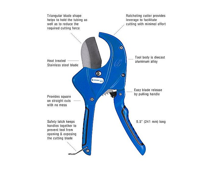 Foarfeca pentru taiat conducte plastic de pana la 64mm diametru [5]