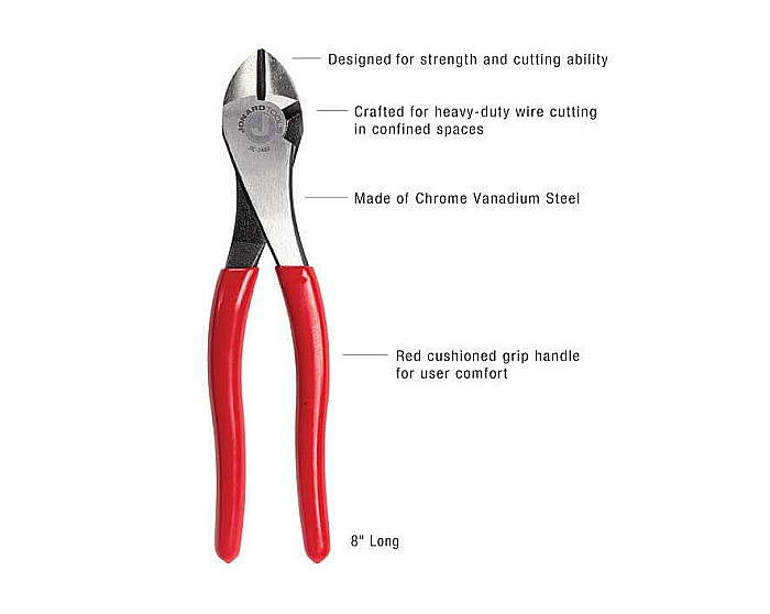 High Leverage Diagonal Cutter Curved [7]