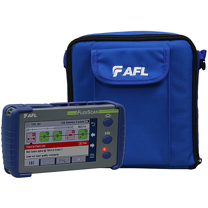 Kit Basic OTDR AFL FlexScan FS200-300 1310/1550 PON OTDR, VFL, OLS/OPM, BT/WiFi [7]