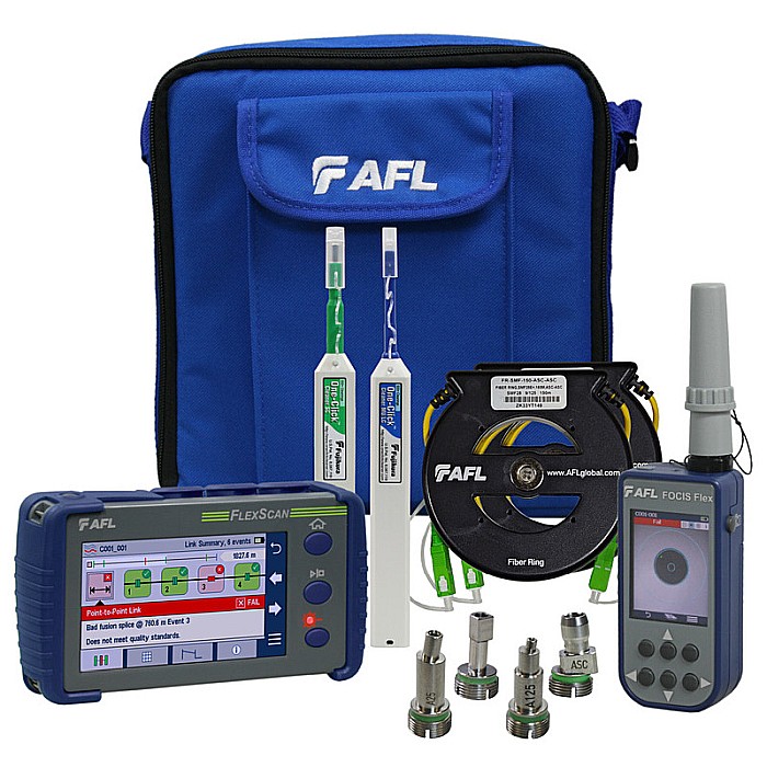 Kit Basic OTDR AFL FlexScan FS200-304 1310/1550/1650 PON OTDR, VFL, OLS/OPM, BT/WiFi [4]