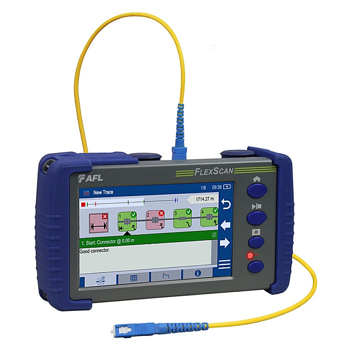 Kit Basic OTDR AFL FlexScan FS300-325 Quad OTDR, VFL, OLS/OPM, BT/WiFi [3]