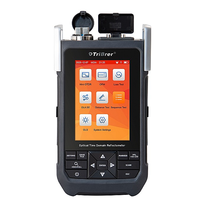 OTDR fibra optica TB-720-P1, gama dinamica 32/30/30dB, lungimi de unda 1310nm/1550nm/1625nm + Bobina de lansare TK-33 de 1000m [6]