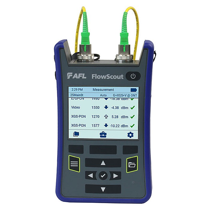 Powermetru Optic AFL FlowScout Through-Mode PON [4]