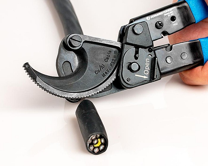 Ratcheting Cable Cutter, 500 MCM, JONARD [5]