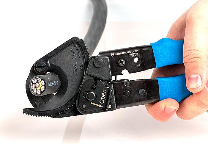 Ratcheting Cable Cutter, 500 MCM, JONARD [3]
