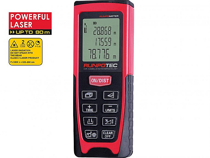 RM 80 - Aparat cu laser pentru masurarea distantelor, RUNPOTEC [6]