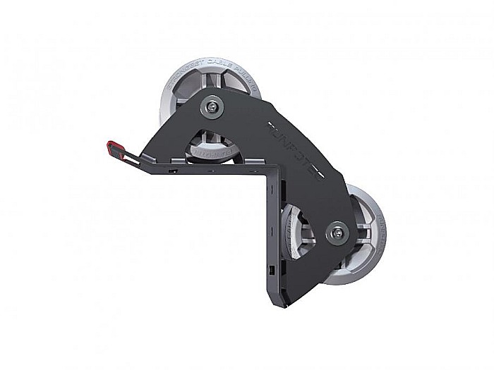 Ghidaj cablu cu 2 role, 90 grade, Ø rola 130 mm, Ø max cablu 100 mm, max 1500 kg [3]