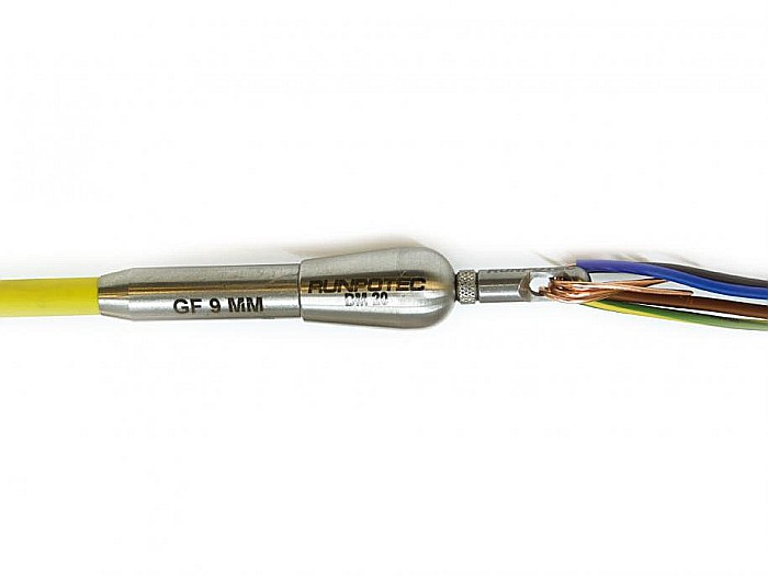 Varf de tragere inox Ø 8mm, conexiune RTG Ø 6mm, RUNPOTEC [3]