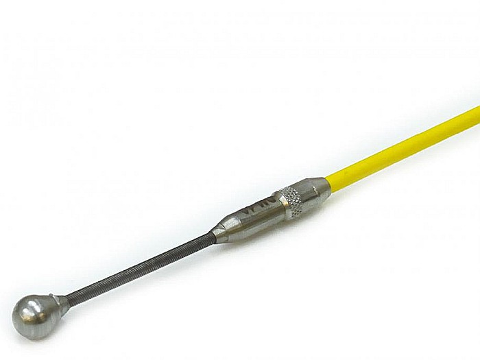 Varf flexibil cu bila Ø 10mm, inox, conexiune RTG Ø 6mm, RUNPOTEC [2]