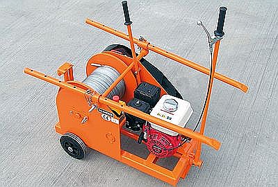 Vinci Lancier de 5kN cu motor Honda de 4,8kW, fara sufa de tragere [5]
