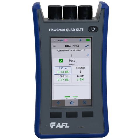 AFL FlowScout® QUAD OLTS – Set certificare fibra optica [2]