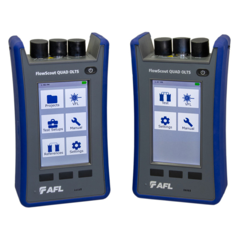 AFL FlowScout® QUAD OLTS – Set certificare fibra optica [1]