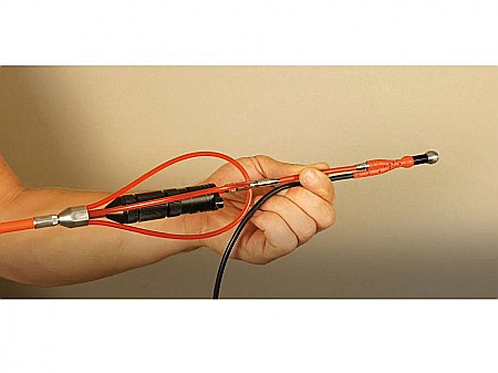 Vergea flexibila, lungime 12 cm, conexiune RTG Ø 6 mm [1]