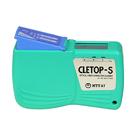 Casete curatare - Caseta curatare conectori optici Cletop S-A, banda albastra