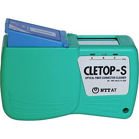 Caseta curatare conectori optici Cletop S-B, banda albastra [2]