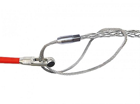 Ciorap de tragere cu un ochi si pivot Ø 9 - 13 mm, max 200 kg, RUNPOTEC [1]