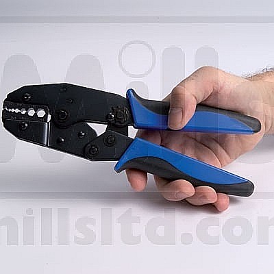 Unelte si truse - Cleste sertizat conectori Hex Mills